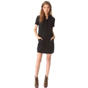 Equipment Larkin black dress with pockets